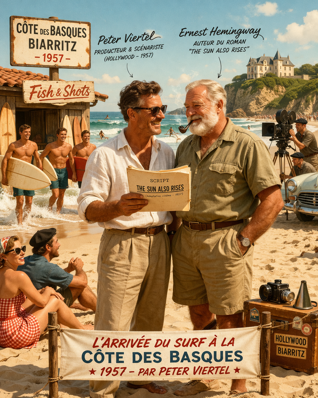 La Cote des basques, par Fish & Shots (Jean-Luc Macharé Lavini)