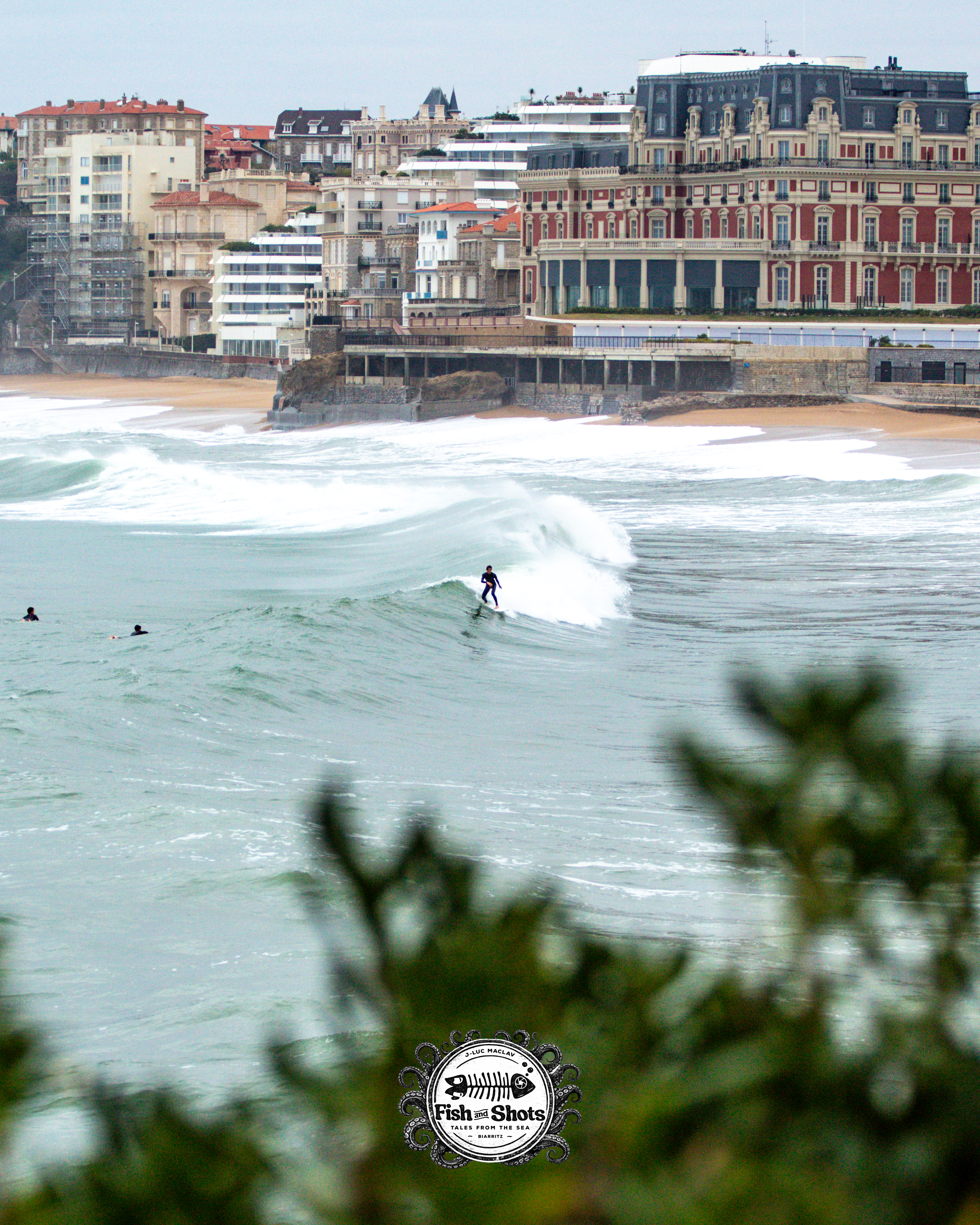 La Cote des basques, par Fish & Shots (Jean-Luc Macharé Lavini)