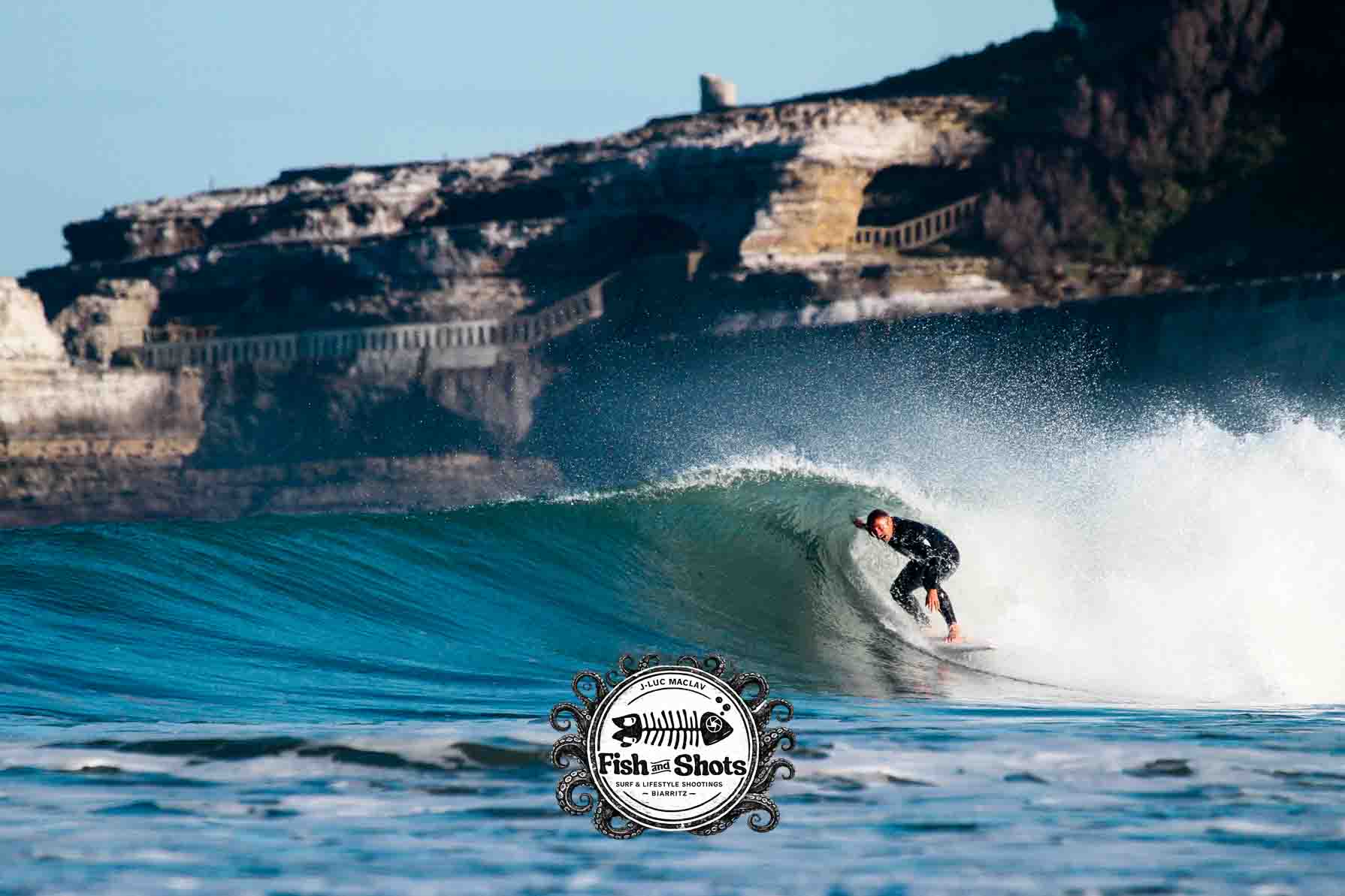 La Cote des basques, par Fish & Shots (Jean-Luc Macharé Lavini)